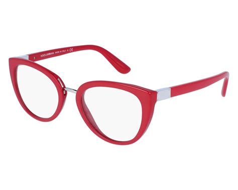 dolce gabbana brille damen rot|dolce and gabbana oversized glasses.